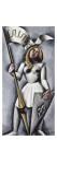 Jeanne d'Arc reproduction procédé giclée par Roger de La Fresnaye