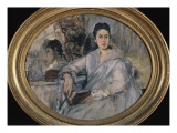 Marguerite de Conflans (plus tard madame d'Angély) reproduction procédé giclée par Edouard Manet