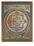 Mandala de Kâlacakra Lámina giclée Mandala de Kâlacakra Lámina giclée