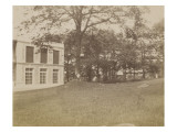 Le Clos Des Bruyeres, the Park and Part of the House Giclee Print by Gustave Eiffel