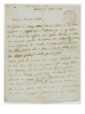 Lettre de Charles Bonaparte concernant la pépinière des Salines et le Domaine des Milelli Lámina giclée Lettre de Charles Bonaparte concernant la pépinière des Salines et le Domaine des Milelli Lámina giclée
