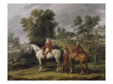 Le drt pour la chasse Giclée-Druck von Antoine Charles Horace Vernet