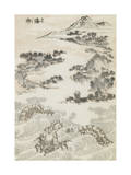 Manga, volume 3 : les lutteurs Lámina giclée por Katsushika Hokusai