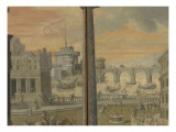 Les massacres du Triumvirat reproduction procédé giclée par Antoine Caron