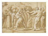 Incrédulité de saint Thomas Giclée-Druck von Perino Del Vaga