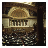 Vue intérieure : l'Hémicycle Giclee Print