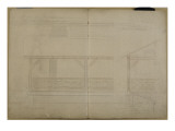 Marine Hospital of Saint-Trojan: Details of Forepart Giclee Print by Coeur Charles-Justin Le