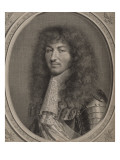Louis XIV, roi de France et de Navarre en 1643 (1638-1715) Giclee Print by Robert Nanteuil