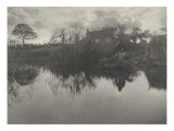 Marais dans le Norfolk : transport du foin  en barque Giclee Print by Peter Henry Emerson