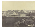 Jérusalem, le couvent arménien reproduction procédé giclée par Felice Beato