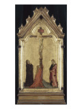 Crucifixion avec Madeleine, la Vierge et saint Jean reproduction procédé giclée