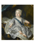 Louis de France, dauphin (1729-1765) Reproduction procédé giclée par Alexis Simon Belle