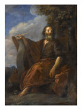 Saint Luc reproduction procédé giclée par Charles de La Fosse