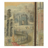 Les massacres du Triumvirat reproduction procédé giclée par Antoine Caron