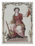 La Liberté reproduction procédé giclée