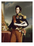 Louis-Philippe, roi des Français (copie d'après le portrait de Winterhalter) Giclee Print by Franz Xaver Winterhalter