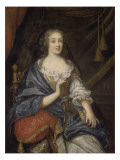 Louise-Françoise de Baume Blanc, Mademoiselde Vallière, duchesse de Vaujours (1644-1710) Reproduction procédé giclée par Jean Nocret