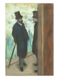 Ludovic Halévy et Albert Boulanger-Cavé dans les coulisses de l'Opéra Lámina giclée por Edgar Degas Ludovic Halévy et Albert Boulanger-Cavé dans les coulisses de l'Opéra Lámina giclée por Edgar Degas