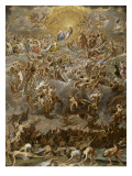 Le Jugement dernier reproduction procédé giclée par Carlo Saraceni