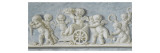 Amours et attributs avec des roses et un char reproduction procédé giclée par Piat Joseph Sauvage