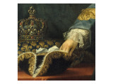 Louis XV (1710-1774), roi de France Reproduction procédé giclée par Loo Carle Van