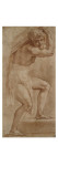 Homme à demi-drapé, de trois quarts vers la droite, portant un fardeau Giclée-tryk af Raffaello Sanzio Homme à demi-drapé, de trois quarts vers la droite, portant un fardeau Giclée-tryk af Raffaello Sanzio