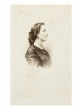 Laure Eiffel Collin en buste Giclee Print by Alexandre Ken