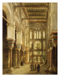 Intérieur de la Mosquée de Mourestan au Caire Lámina giclée por Adrien Dauzats Intérieur de la Mosquée de Mourestan au Caire Lámina giclée por Adrien Dauzats