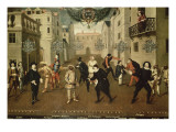 Farceurs français et italiens Giclee Print