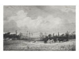 La prairie Giclee Print by Paul Huet