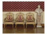 Vue intérieure du Salon de réception Reproduction procédé giclée