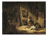 Intérieur d'une cuisine rustique Giclee Print by Willem Kalf