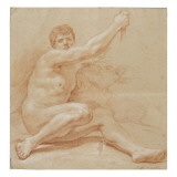 Männlicher Akt Giclée-Druck von Jean Baptiste Van Loo