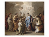 Le mariage de la Vierge reproduction procédé giclée par Luca Giordano