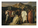 Jésus Christ et les petits enfants Giclee Print by Hippolyte Flandrin