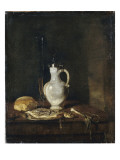 Le Déjeuner de harengs Lámina giclée por Gabriel Metsu