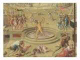Les massacres du Triumvirat reproduction procédé giclée par Antoine Caron