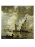 Marine par temps orageux Giclee Print by Goyen Van
