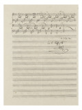 Lied, Un poco agitato, ma And.te Lámina giclée por Félix Mendelssohn-Bartholdy