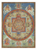 Mandala de Sitâtapatrâ Lámina giclée