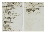 Liste de l'argenterie envoyée àà Laetizia Bonaparte d'Ajaccio à Paris Lámina giclée Liste de l'argenterie envoyée àà Laetizia Bonaparte d'Ajaccio à Paris Lámina giclée