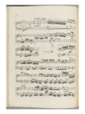 Oeuvre dernier et posthume...Deux sonates pour forte piano avec accompagnement de violon et basse Lámina giclée por Jan Ladislav Dussek