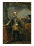 Louis XV (1710-1774), roi de France Giclée-Druck von Loo Carle Van