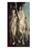 La Licorne reproduction procédé giclée par Gustave Moreau
