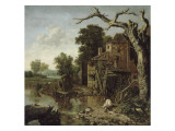 Paysage ?a mare Lámina giclée por Jan Wijnants Paysage ?a mare Lámina giclée por Jan Wijnants