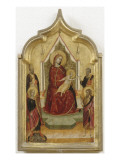 Madone entourée de quatre saints reproduction procédé giclée par Bernardo Daddi