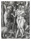 Petite passion - Adam et Eve au Paradis Giclee Print by Albrecht Dürer