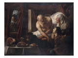 Isaac bssant Jacob reproduction procédé giclée par Jacob Jordaens