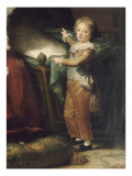 Marie-Antoinette de Lorraine-Hasbourg, reine de France et ses enfants reproduction procédé giclée par Elisabeth Louise Vigée-LeBrun