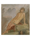 Maison de Marcus Lucretius Fronto; Narcisse se mirant dans l'eau d'un ruisseau (détail) Reproduction procédé giclée